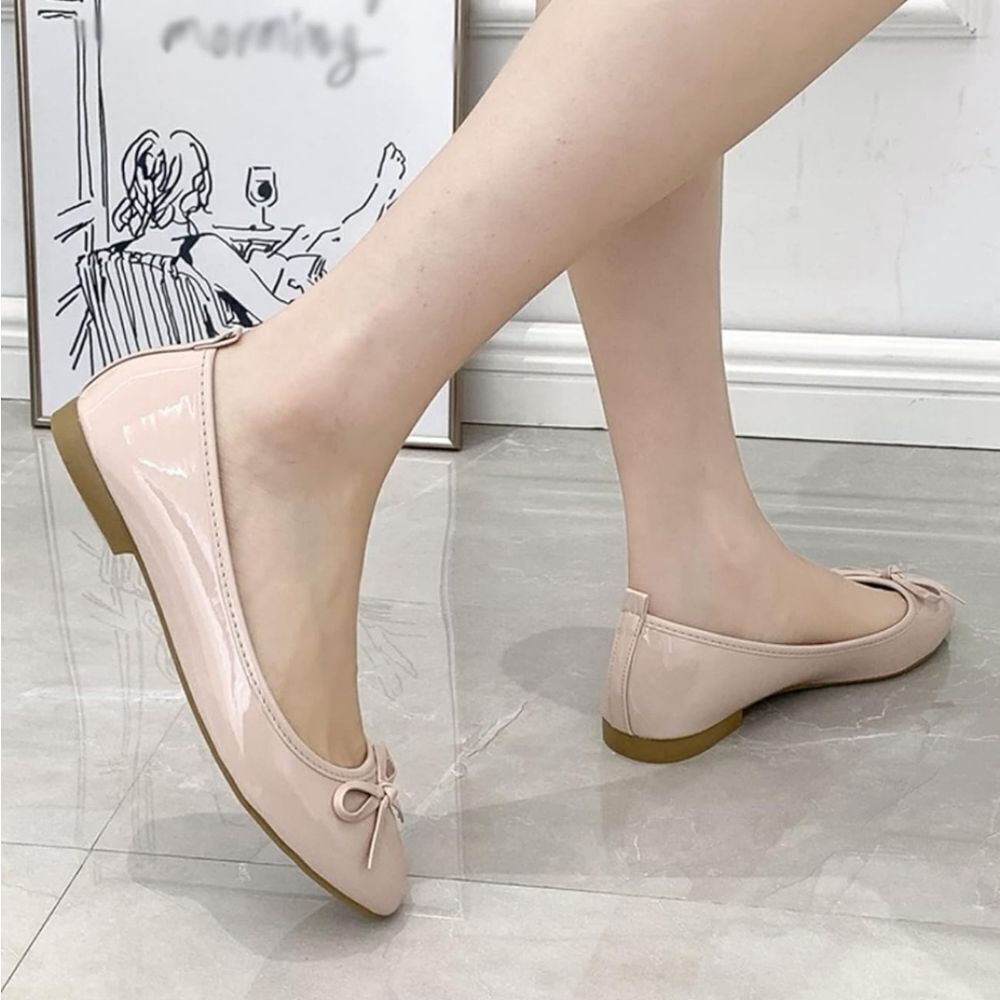 BRAND NEW TOP-MODA COMFORT SLIP-ON STYLE BOWNOT WOMEN'S FLAT G1